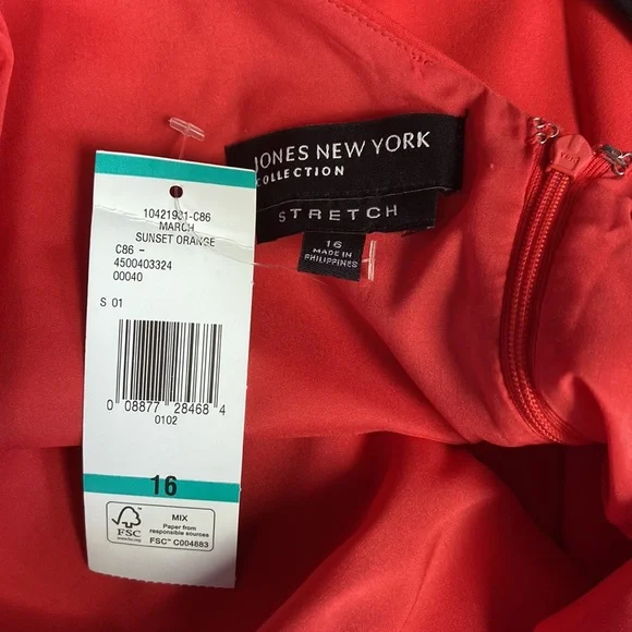 Jones New York Women’s Dress Size 16 - Picture 3 of 3